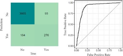 Identification of high-risk patients for referral through machine learning assisting the decision making to manage minor ailments in community pharmacies